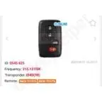 HYQ14ACX: Xhorse ID 0545 425