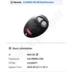 KeyDiy 433MHz ID R05128