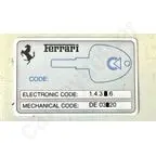 Ferrari CODE card