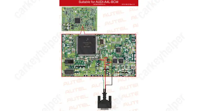 Audi A4L BCM MC9S12XDP512 Pinout (Autel)