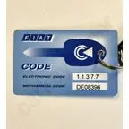 Fiat Code Card
