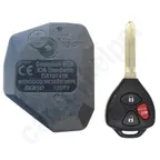 12BBY 3Buttons w/t Panic 315MHz TOY43: Toyota RAV4 2006-2011, Scion xB 2008-2013.