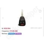 Xhorse 315MHz OHT692427AA: ID 0532 894