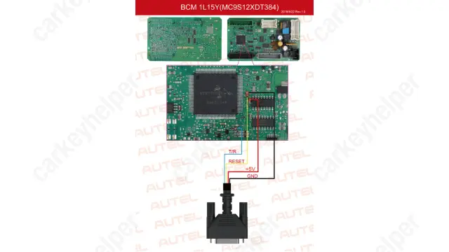 Autel BCM 1L15Y Pinout