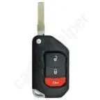 Jeep Part Number (3Buttons): 68416782, 68416782AA , 68416782AB , 68416782AC