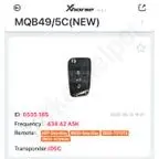 Xhorse 434MHz NEW 5C ID: 0535 185